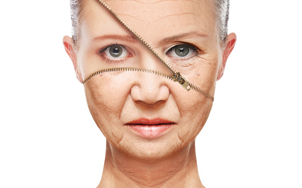 skin aging. anti-aging procedures, youthful skin anti-wrinkle, energy factories